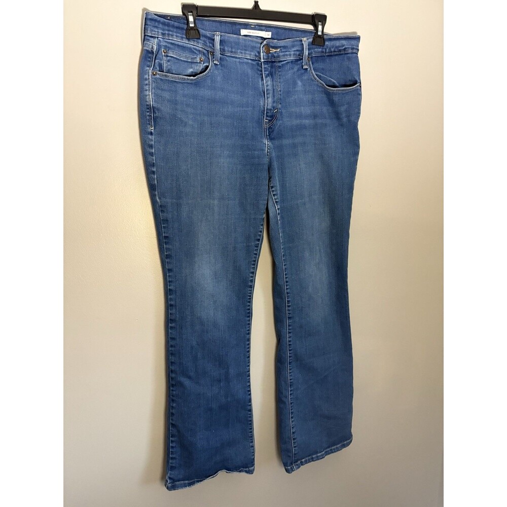 Levi’s 515 Bootcut Jeans Women's Size 14 Medium Wash Mid Rise Denim Stretch